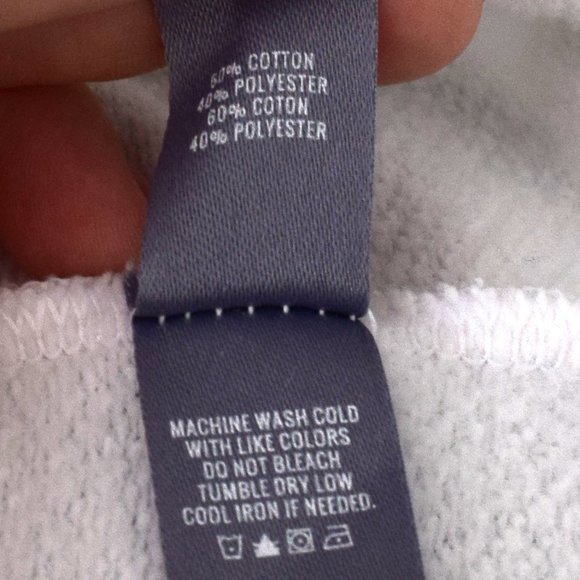 Aerie White Lace Up Hoodie - Picture 8 of 8